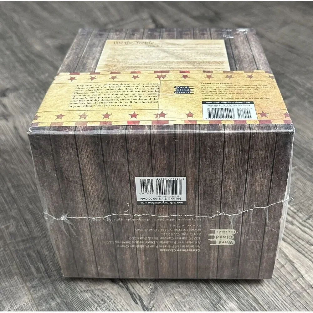 Foundations of Freedom Softcover 6‎ Book Box Set Faux Leather Constitution
